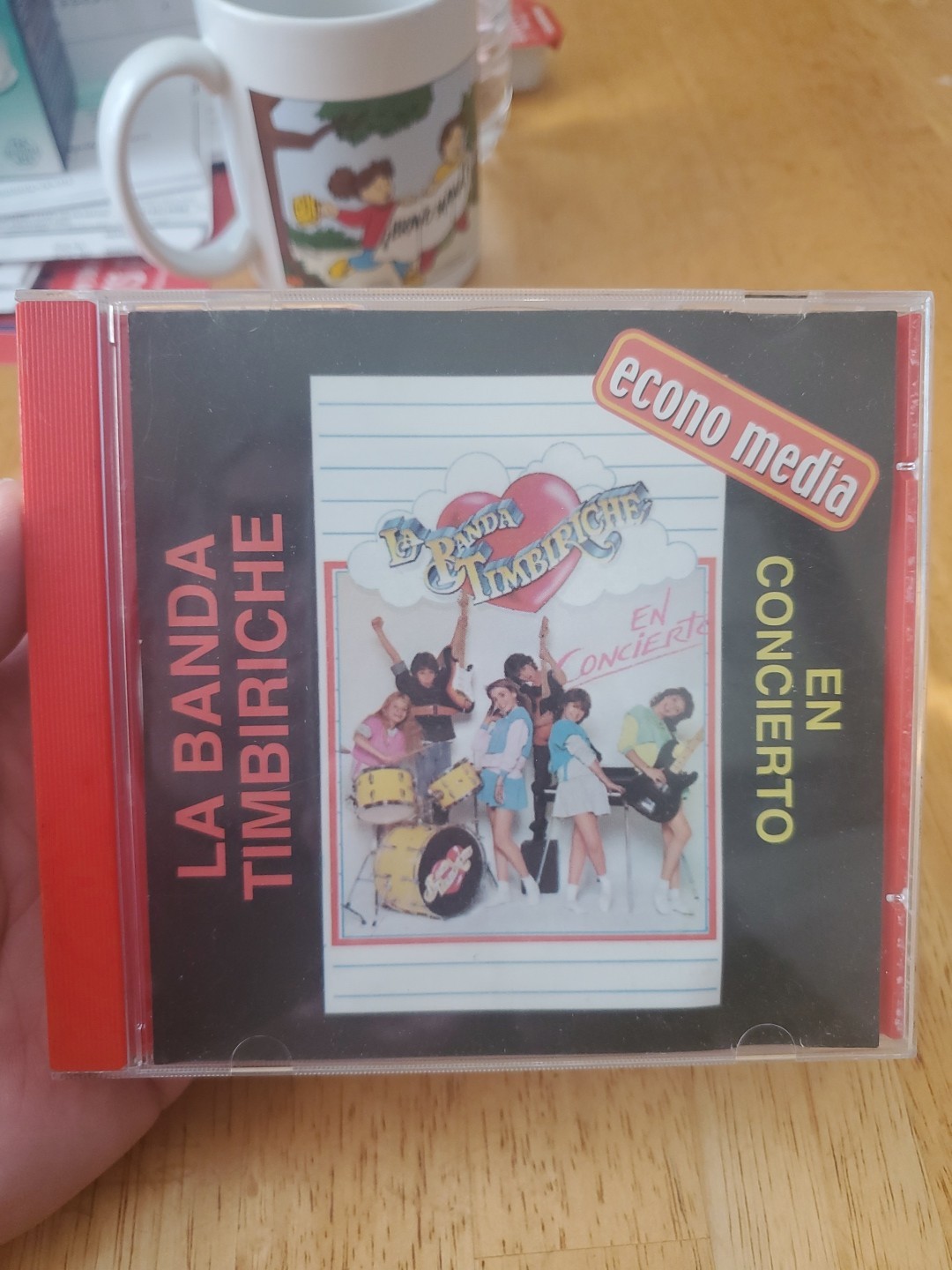 La Banda Timbiriche En Concierto CD 2001 Fonovisa Hecho En Mexico