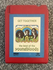 THE YOUNGBLOODS / The Best Of Quad 8-Track Tape Tested & Working Get Together picture