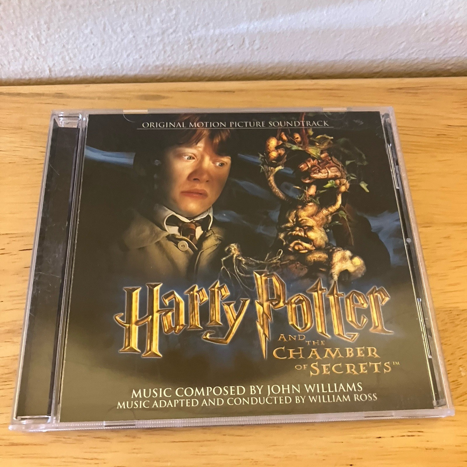 Harry Potter Chamber of Secrets CD Soundtrack Ron Collectible Cover Dobby Poster