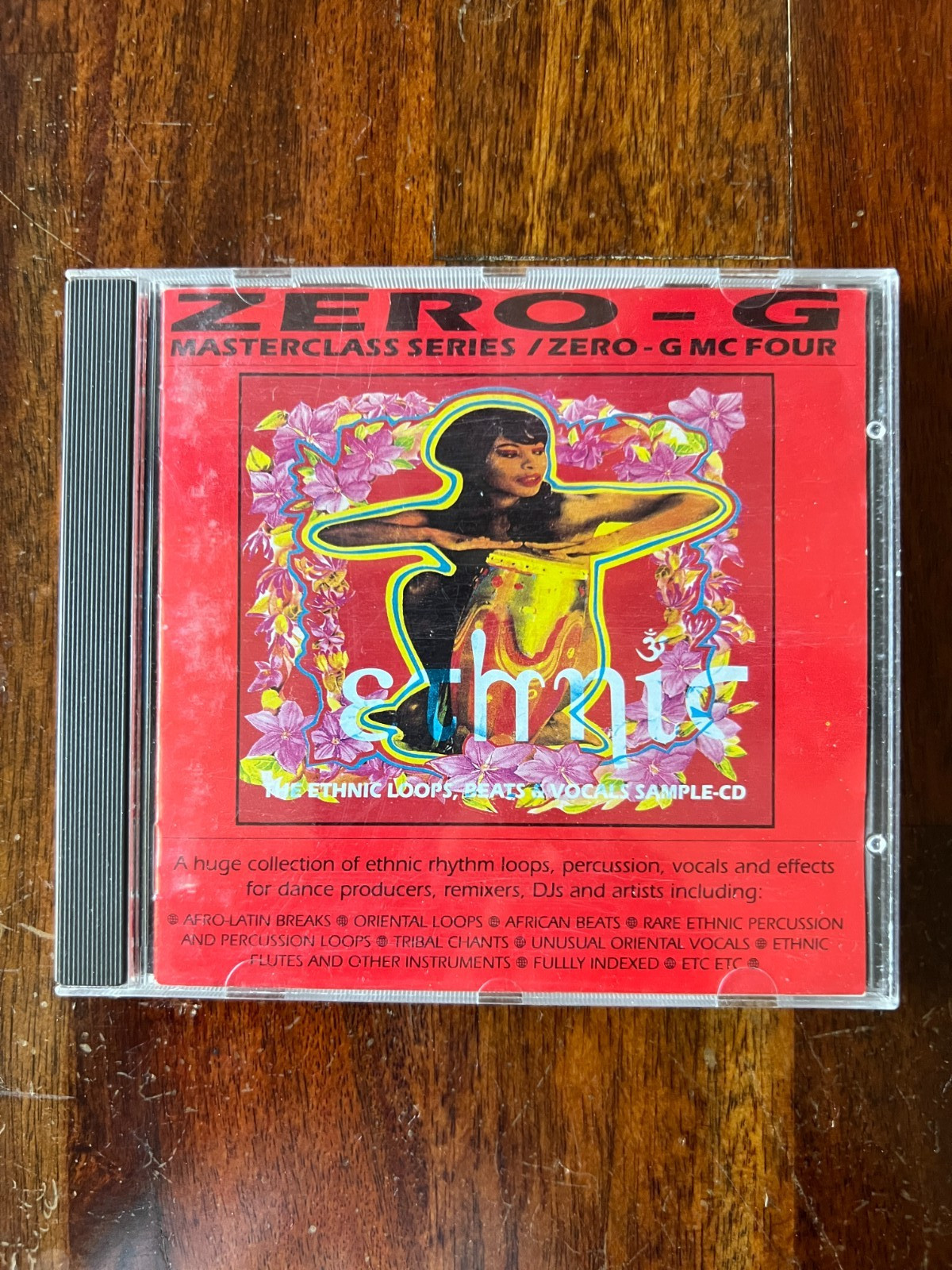 ZERO-G ETHNIC RHYTHM LOOS - Vintage Sampling Audio CD 1994