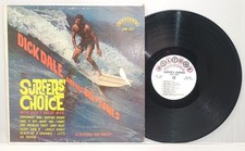 Vintage surf rock lp DICK DALE & HIS DEL-TONES Surfer's Choice 1962 Deltone mono picture