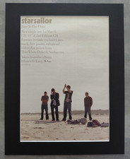 Starsailor Four To The Floor Promo Original Advert Mounted 14x11 Inches picture
