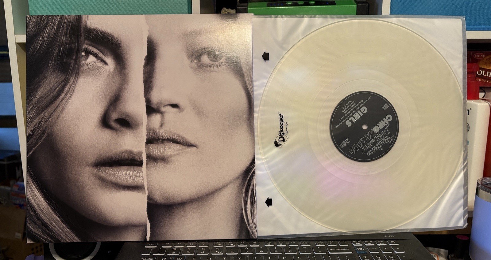 CHROMATICS Girls Just Wanna Have Fun Vinyl Clear Italians Do It Better IDIB052