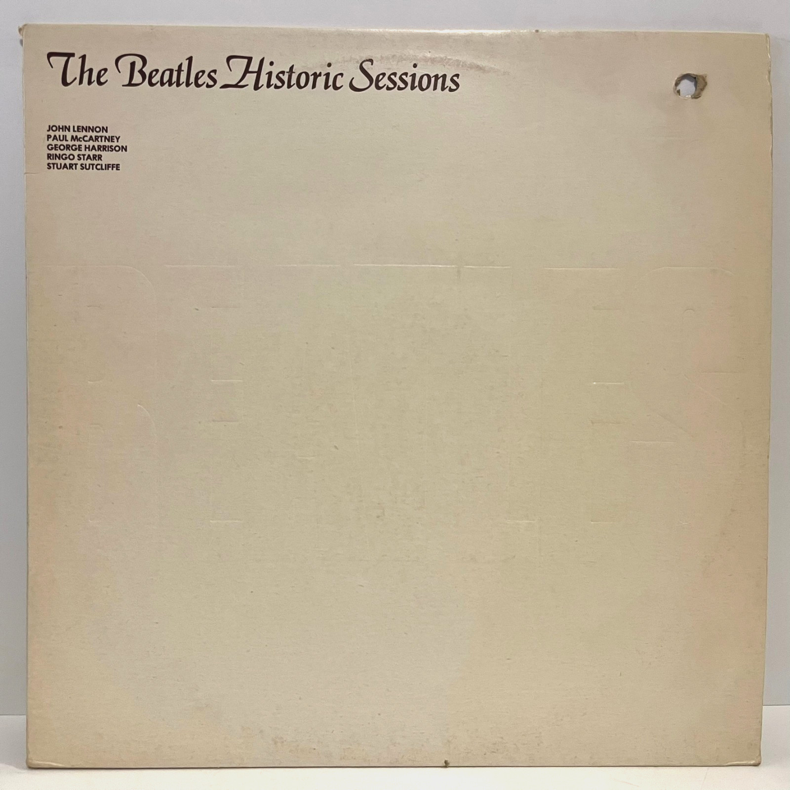 THE BEATLES - The Historic Sessions (1981 UK Press)- 12\