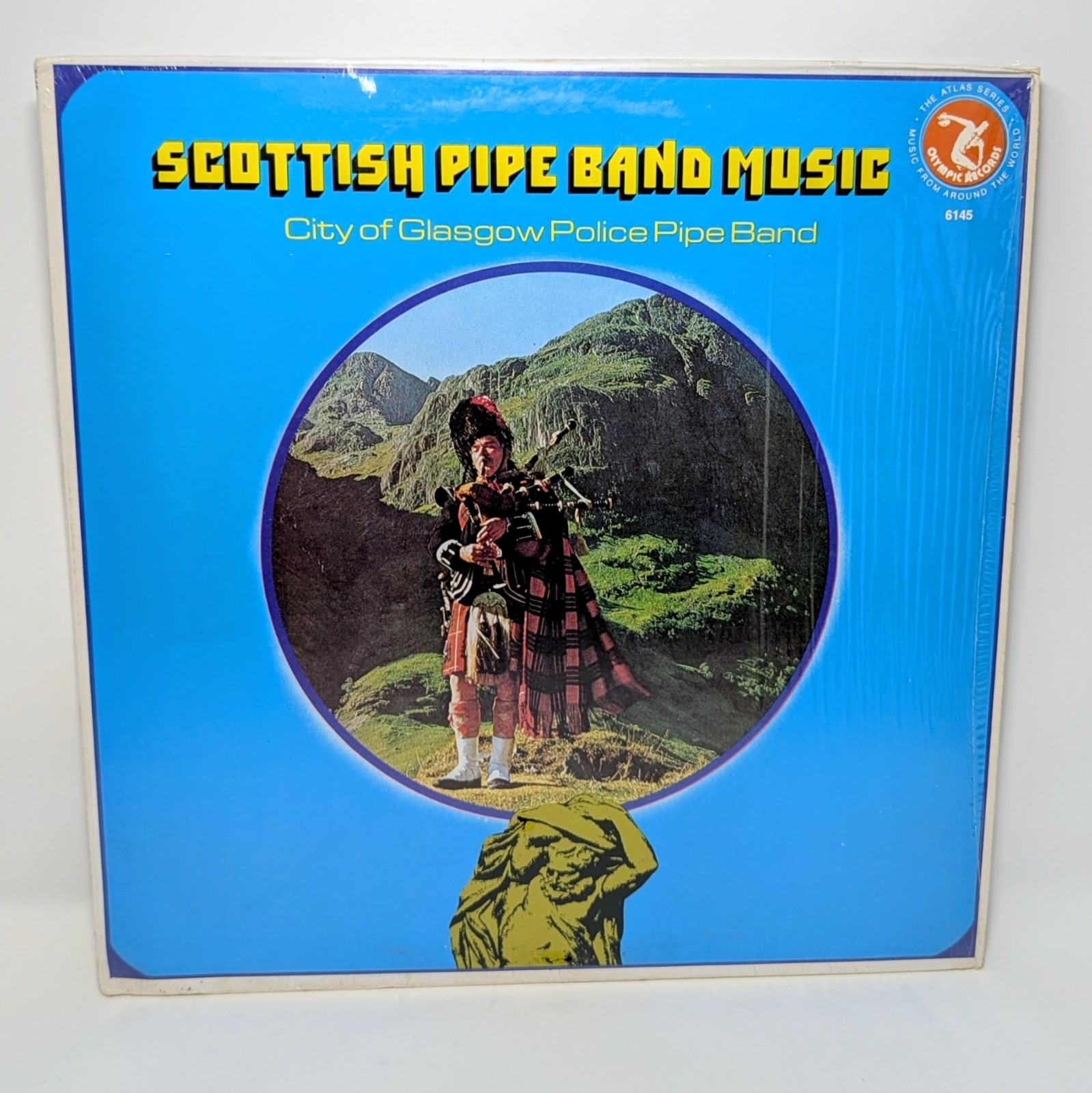 City Of Glasgow Police Pipe Band Scottish Pipe Band Music OL-6145 Vinyl 63-034