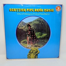 City Of Glasgow Police Pipe Band Scottish Pipe Band Music OL-6145 Vinyl 63-034 picture