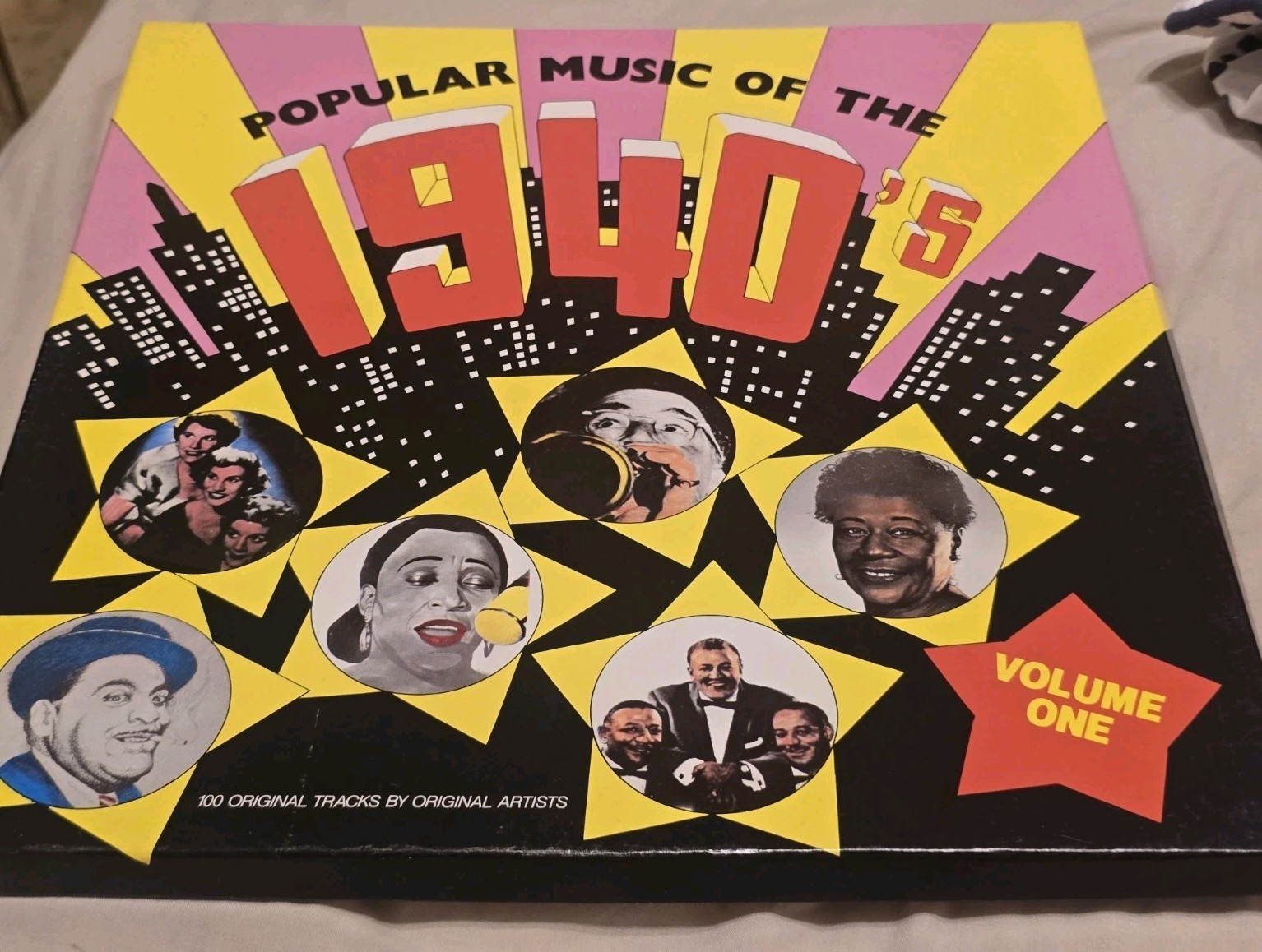 Rare Vintage 5 vinyl records Popular Music of the 1940\'s Volume One Comp pop NM+