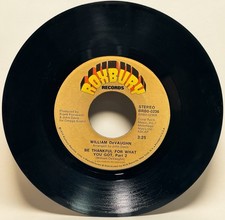 William DeVaughn: Be Thankful For What You Got I/ll 1974 Rare Label Press Error picture