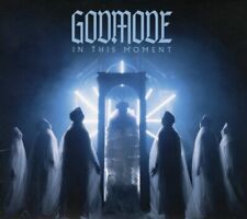 IN THIS MOMENT GODMODE OPAQUE BLUE VINYL LYRIC INNER picture