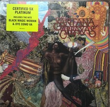 Santana - Abraxas - 1 LP - Poster Included - Black Vinyl - New/Sealed picture