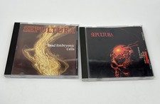 Sepultura 2 CD Lot Beneath The Remains & Dead Embryonic Cells Very Good picture
