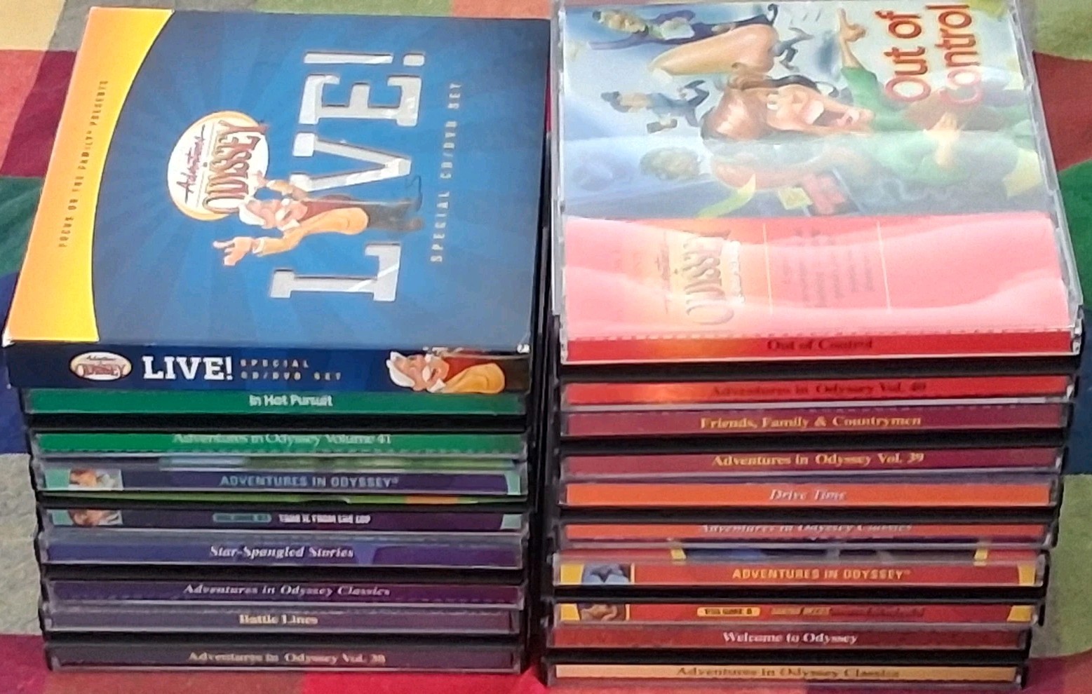 Adventure In Odyssey CD Lot Of 10 Titles All Discs
