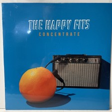 The Happy Fits Concentrate Vinyl LP Orange Label Indie Rock Rare *Sealed* picture