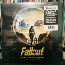 Fallout - Original Amazon Series Soundtrack Yellow/Blue Vinyl LP New Sealed OST picture