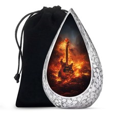 Bass Guitar Cremation Urns for Ashes Adult Men & Women (10 Inch) picture