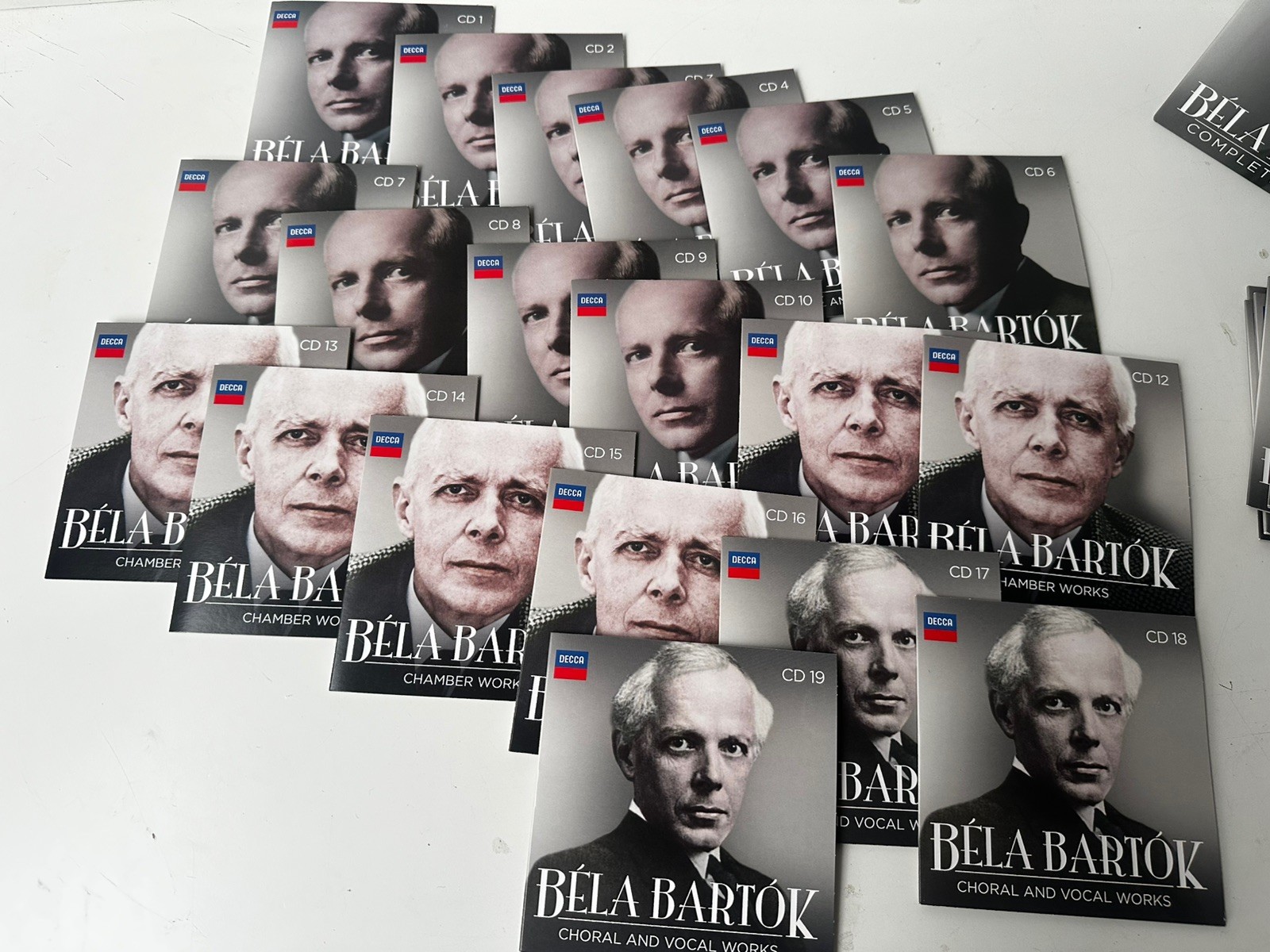 Bela Bartok : Complete Works Decca CD 2016 - 32 CDs Box Set - complete 