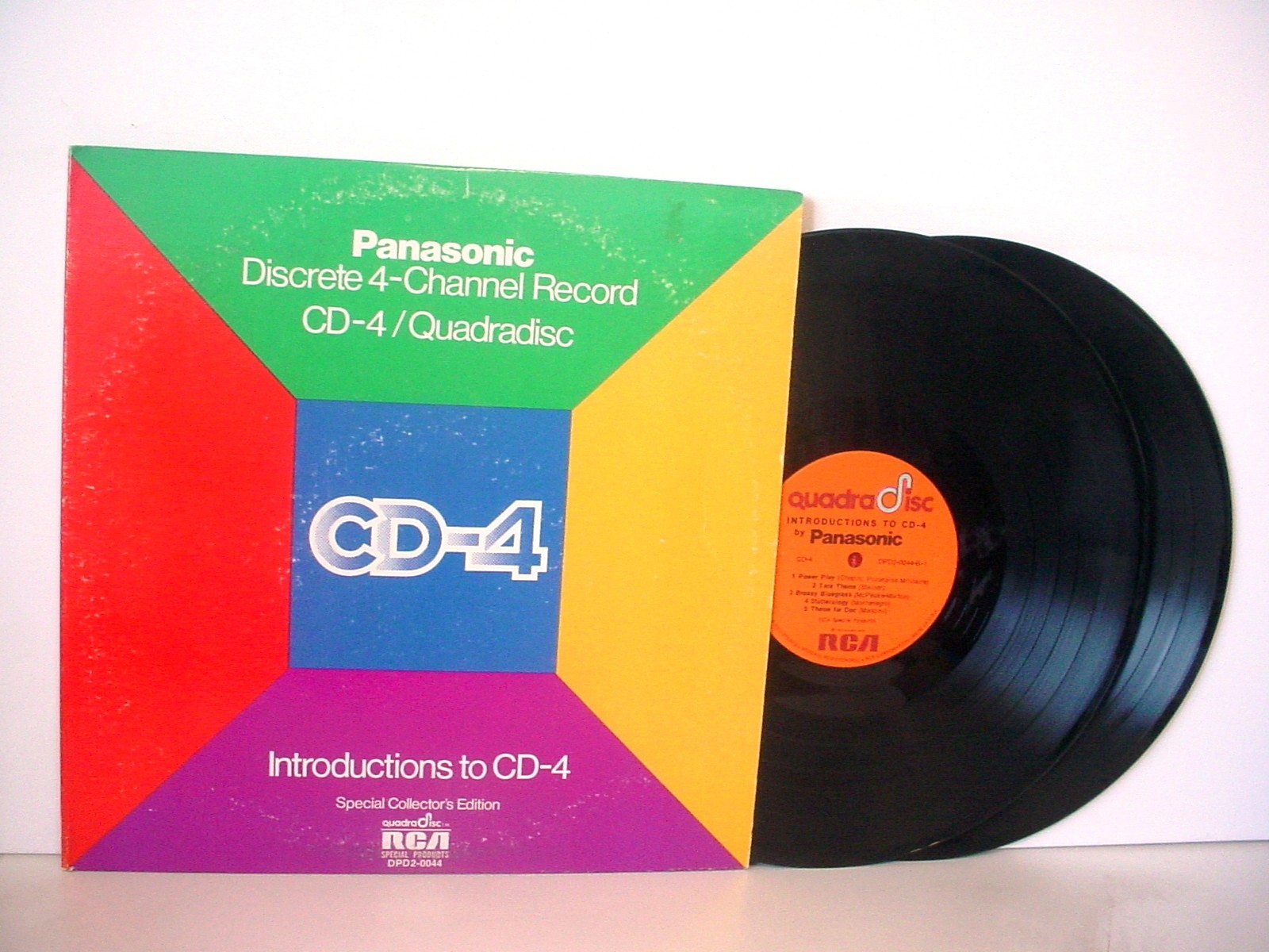 PANASONIC INTRODUCTIONS TO CD-4 QUADRADISC 2LP 1973 RCA DPD2-0044 QUADRAPHONIC
