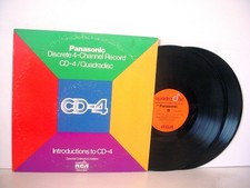 PANASONIC INTRODUCTIONS TO CD-4 QUADRADISC 2LP 1973 RCA DPD2-0044 QUADRAPHONIC picture
