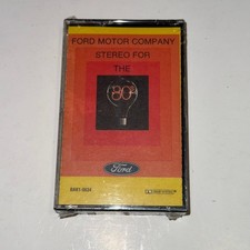 1983 Ford Motor Company Presents Stereo For The 80s Sealed Promo Audio Cassette picture