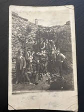Antique RPPC Postcard Men Musician Group Guitar Mandolin  picture
