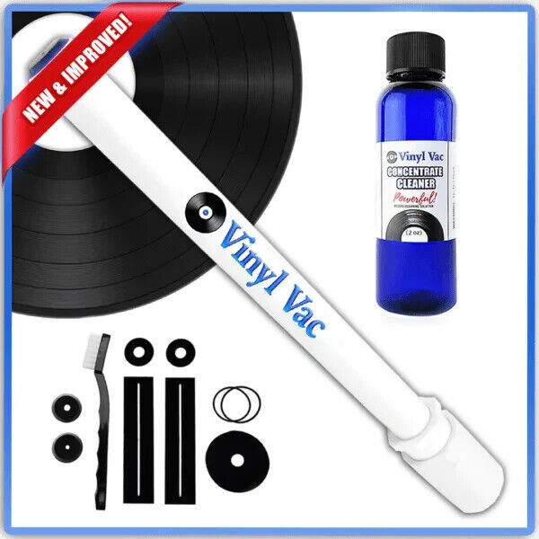 Vinyl Vac 33 Combo Record Cleaning Kit (2oz) Vac Wand - Official Brand Listing