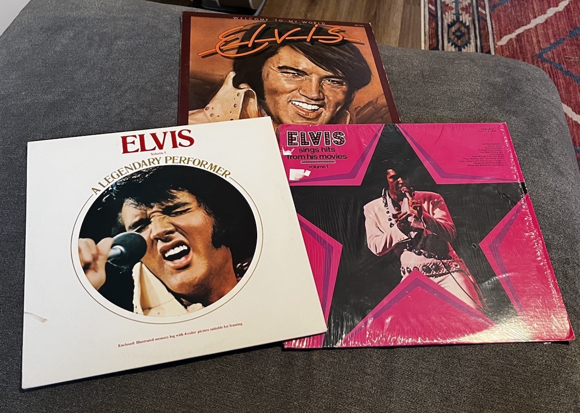 Elvis Presley LP Record Lot RCA Victor 1970s Vintage Vinyl Collection VG+