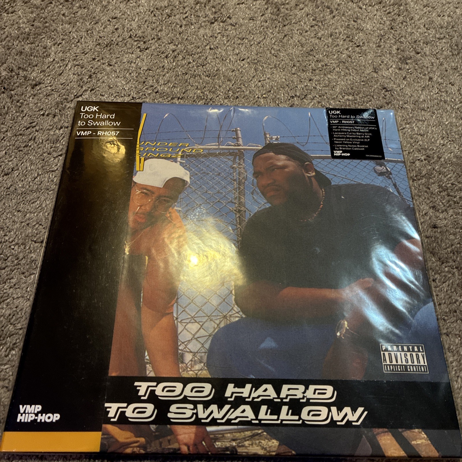 UGK - Too Hard to Swallow (2xCOLOR VINYL / VMP) - HIP HOP *NEW/COLOR*