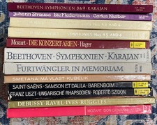 Deutsche Grammophon Vinyl Box Set Lot Of 12 Mozart Strauss Beethoven Ives Tulip picture