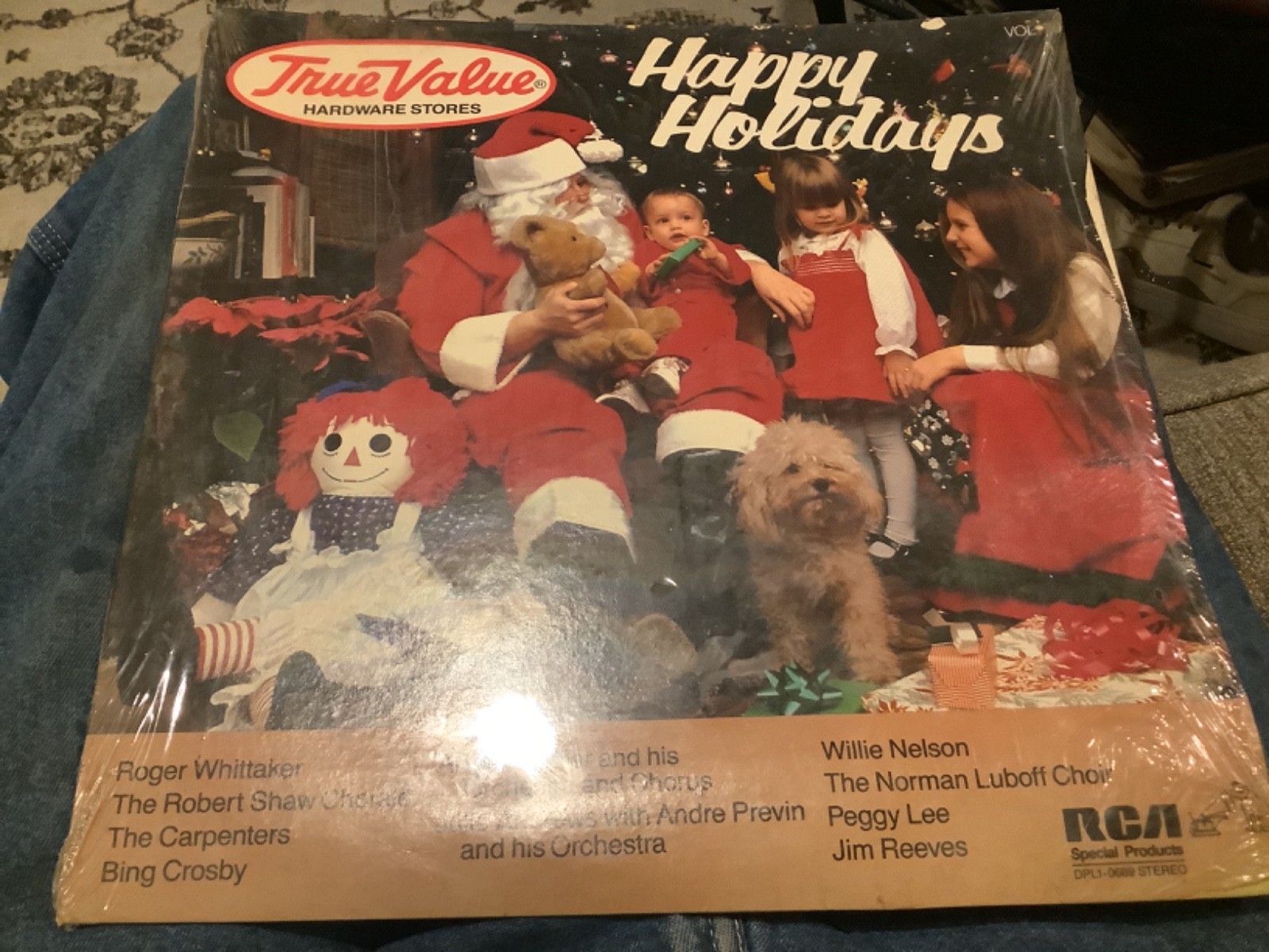VTG RARE Sealed True Value Hardware Happy Holidays Vinyl LP Vol.19