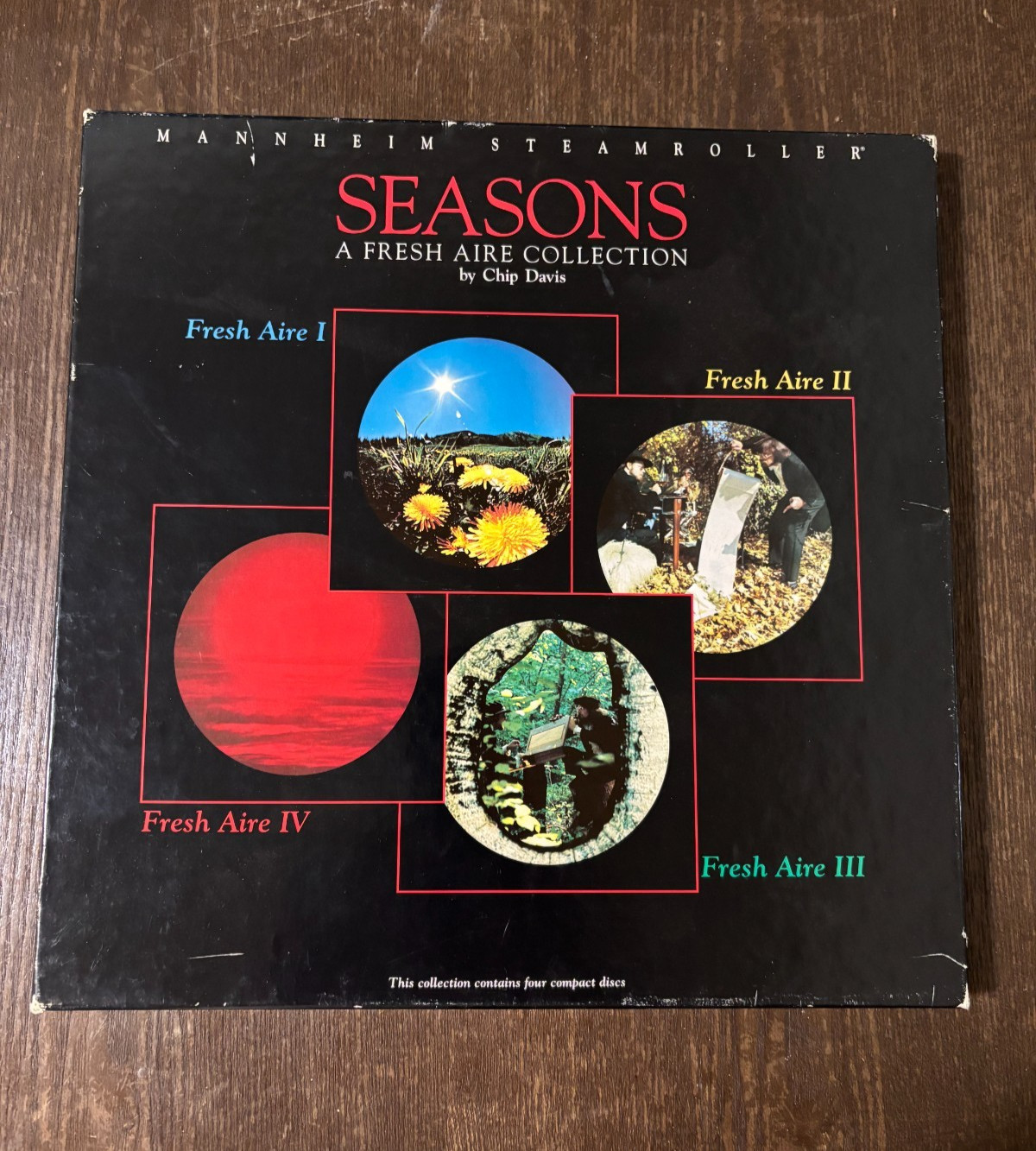 Mannheim Steamroller - Seasons: A Fresh Aire Collection (4-CD Box Set, 1992)