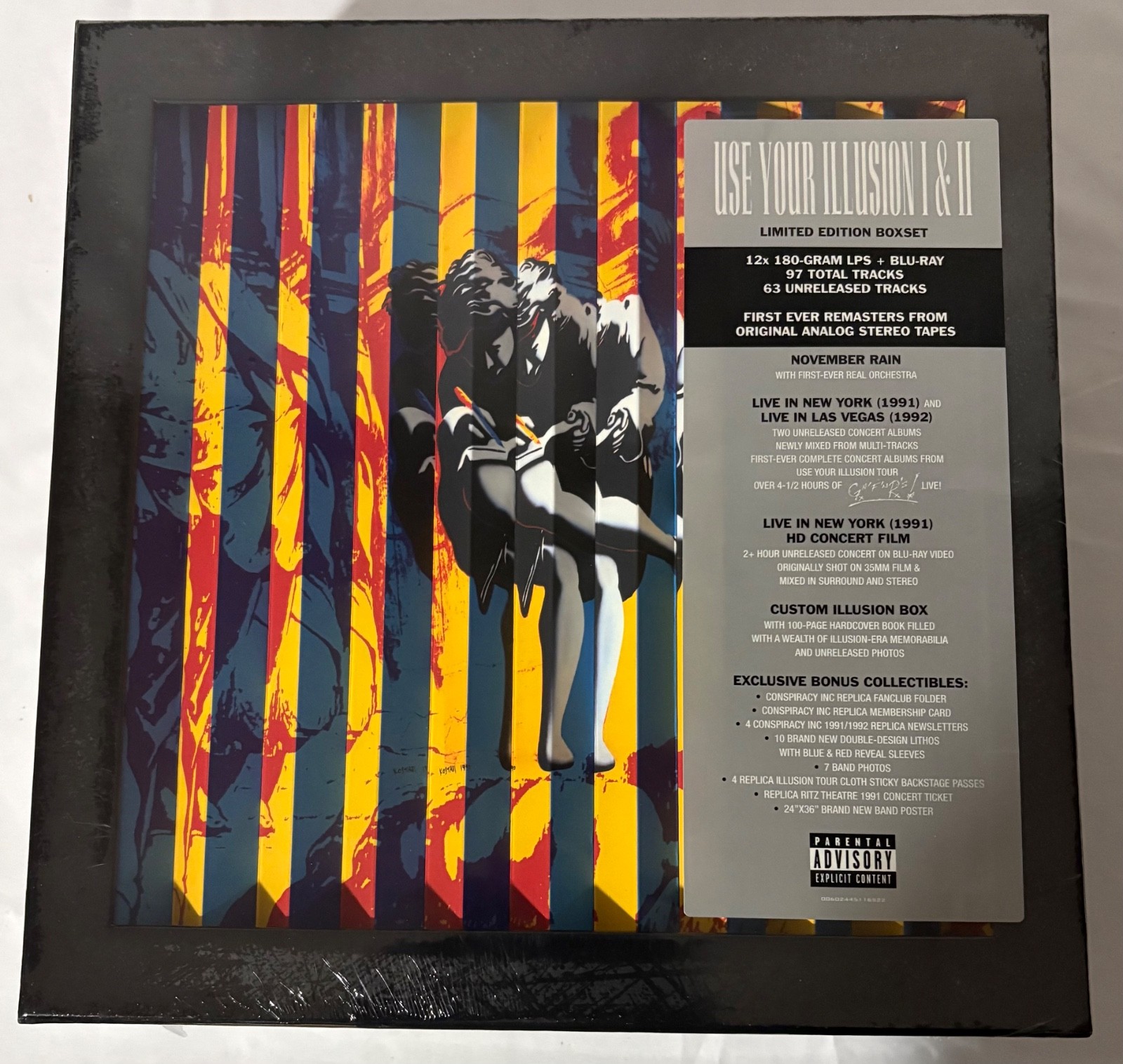 Guns N Roses Use Your Illusion I & II Super Deluxe 12 LP Vinyl Box Set Sealed