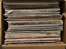 Lot Of 10 Assorted Mixed LP Music Vinyl Records (Picked At Random) picture