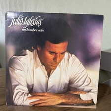 VIntage Julio Iglesias 'Un Hombre Solo' Vinyl Record picture
