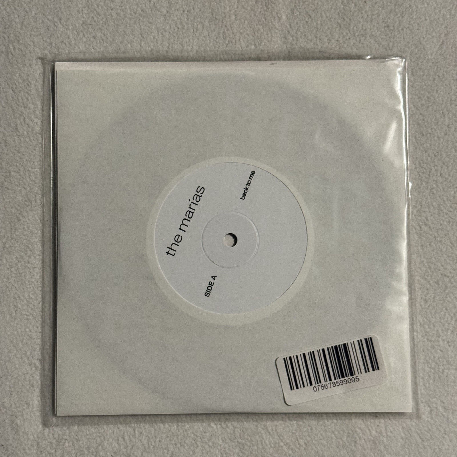 The Marias - Back To Me / Nobody New Limited Edition 7” vinyl SEALED