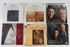 Lot 6 Sergei Prokofiev CDs Classical Music NAXOS Symphonies MINT DISCS No Cases picture