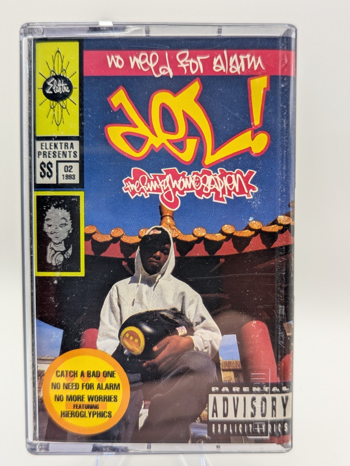 Del The  Funky Homosapien - No Need For Alarm Cassette 1993 - Tested - Original