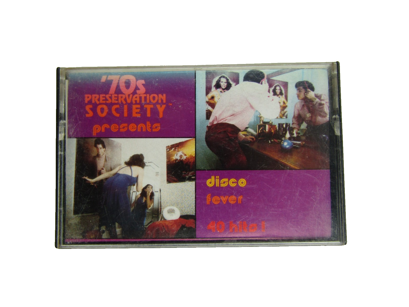 VTG 70s Preservation Society Presents Disco Fever 40 Hits Cassette Tape 1975 