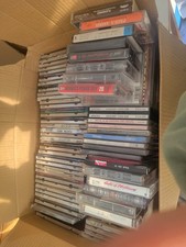 Large Lot of Vintage CDs & Cassette Tapes – Assorted Music Collection picture