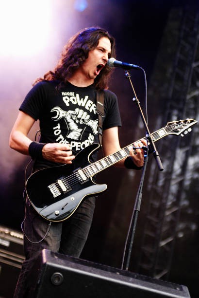 Gojira Joseph Duplantier Performing Live Onstage Historic Old Music Photo