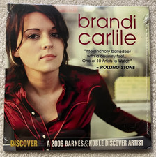 Brandi Carlile 2006 Promo CD Barnes & Noble Discover Artist 2 LIVE tracks NEW picture