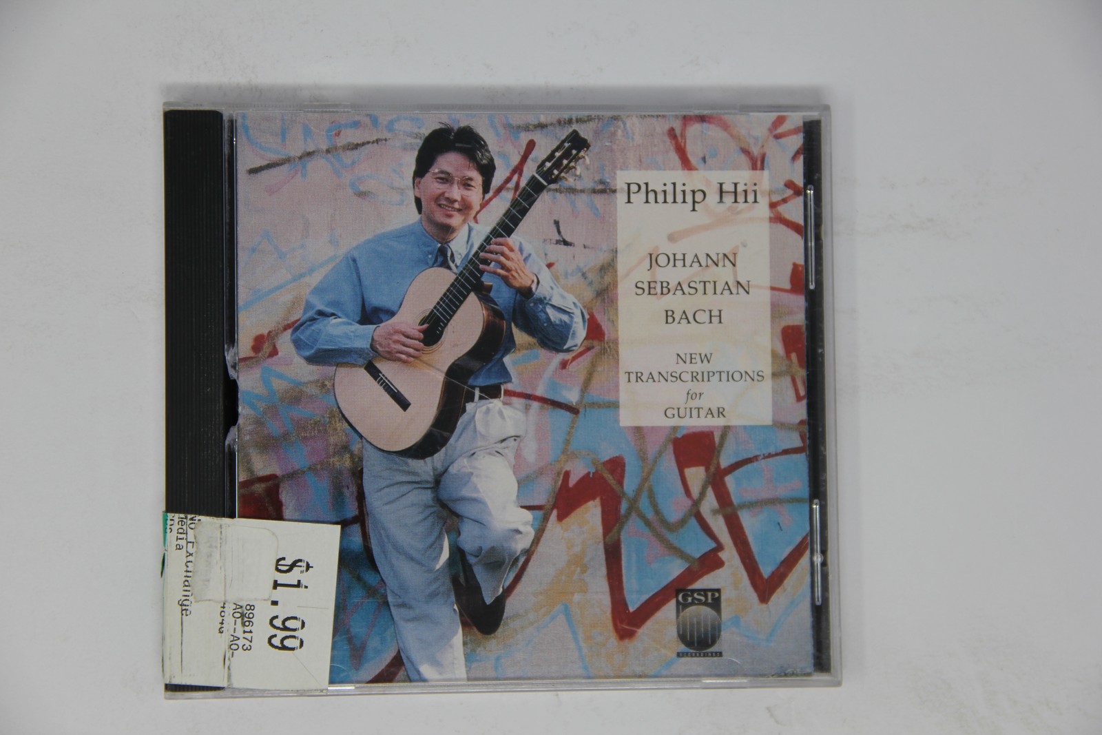 Philip Hii Johann Sebastian Bach Transcriptions for Guitar CD
