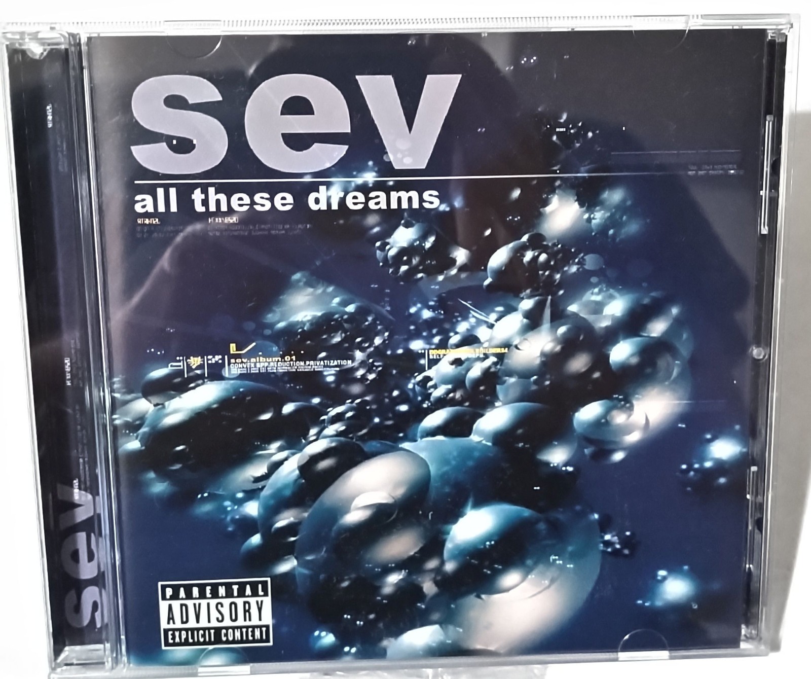 SEV - All These Dreams CD (Nu Metal / Geffen 069493323-2 / Same Old Song Lust)