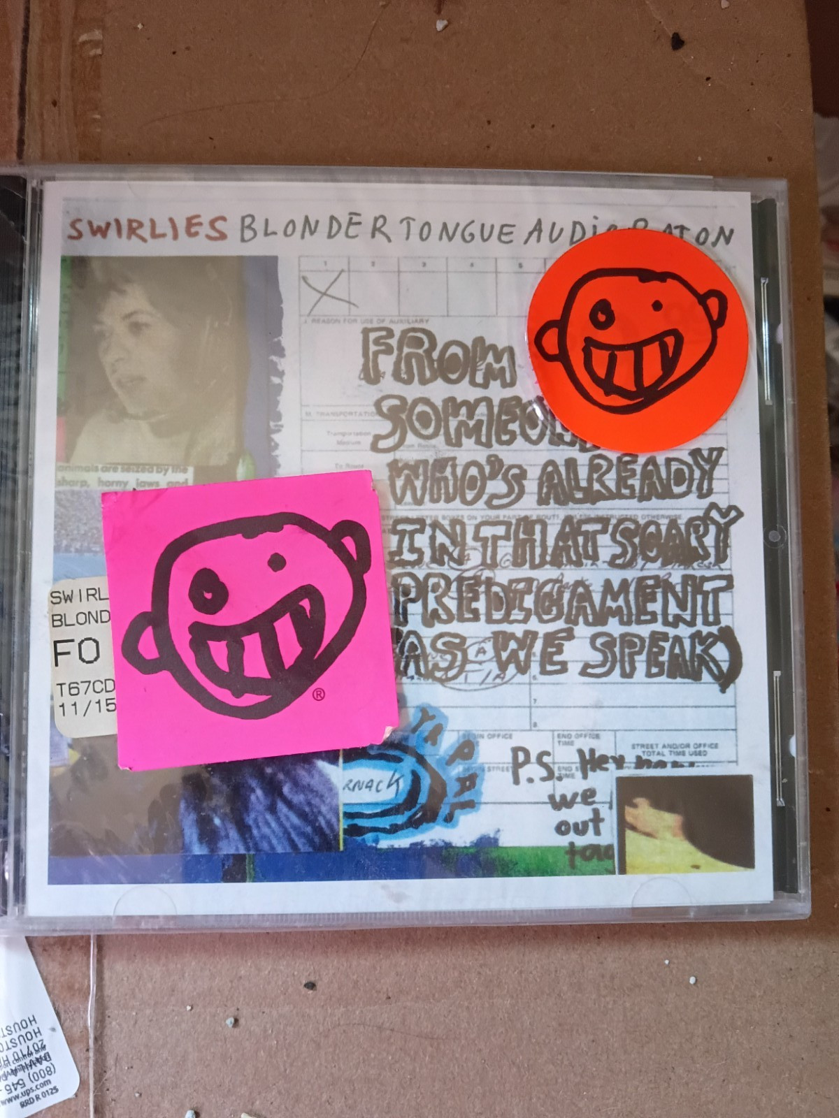 Swirlies BlonderTongueAudioBaton CD RARE BRAND NEW