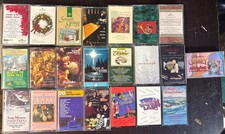 Vtg Christmas Cassette Tapes  Lot Of 22 1980’s 1990’s Holiday Music Library picture