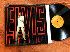 Elvis Presley NBC-TV Special 1968 RCA 1ST p LPM-4088 DG orange original vinyl lp picture