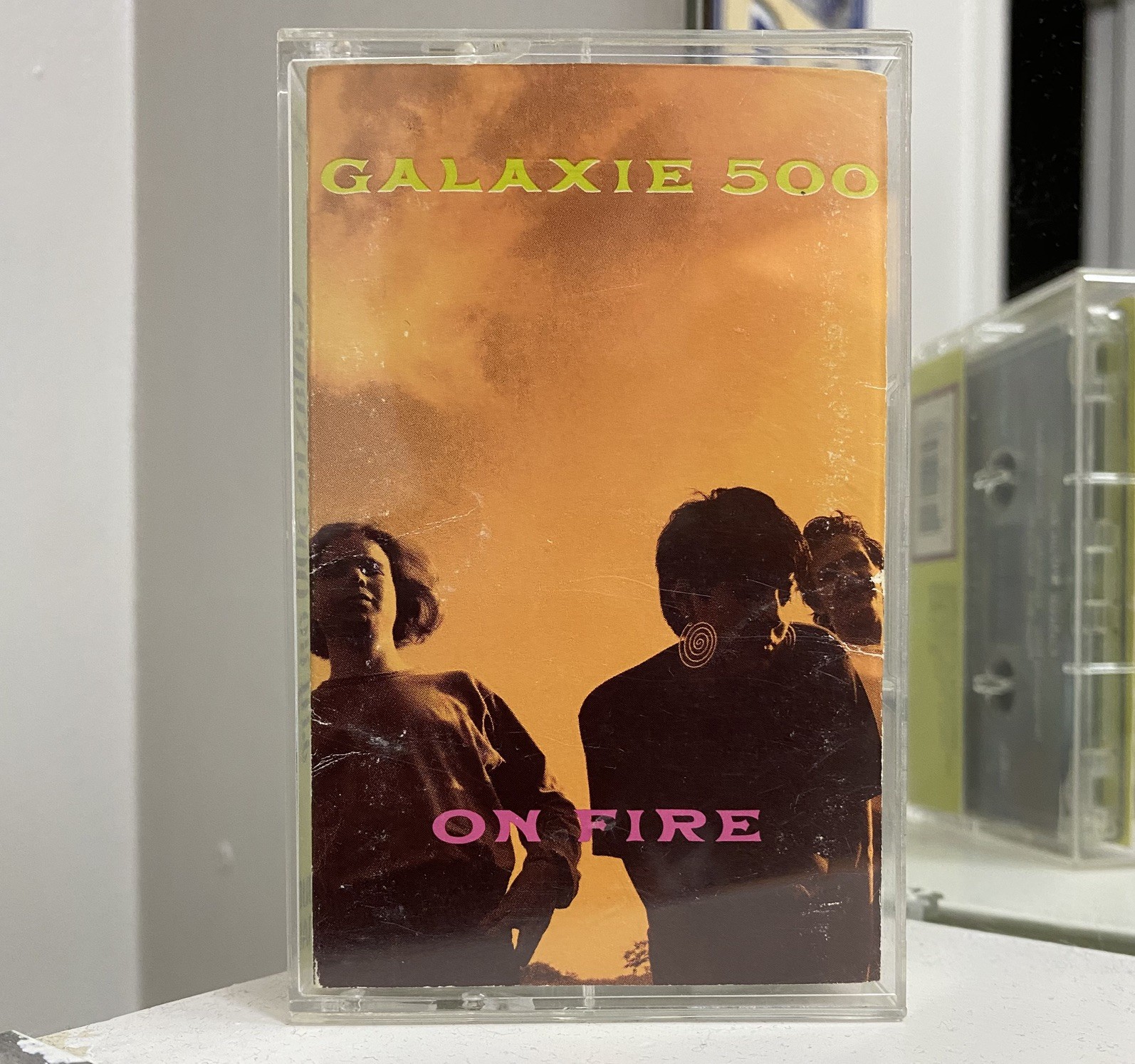 Rare GALAXIE 500 ON FIRE 1989 cassette tape on Rough Trade LUNA Dean & Britta ￼