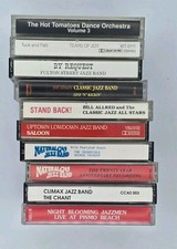 10 Lot Cassette Jazz & Blues Natural Gas, Climax, Bill Allred, Tuck, By Request picture