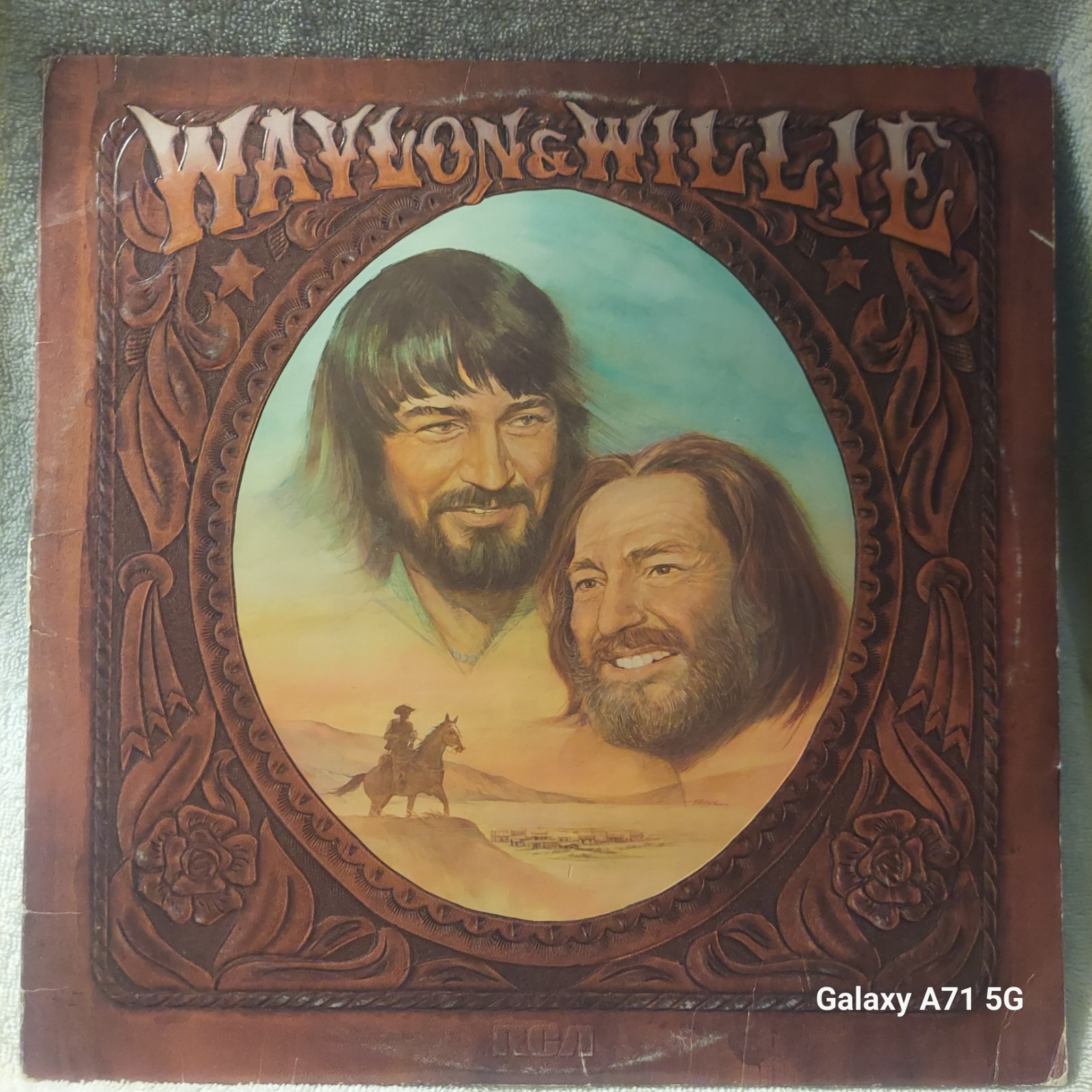 Waylon Jennings & Willie Nelson/1978/Vinyl,LP, Album/AFL1-2686/FREE SHIPPING/VG+