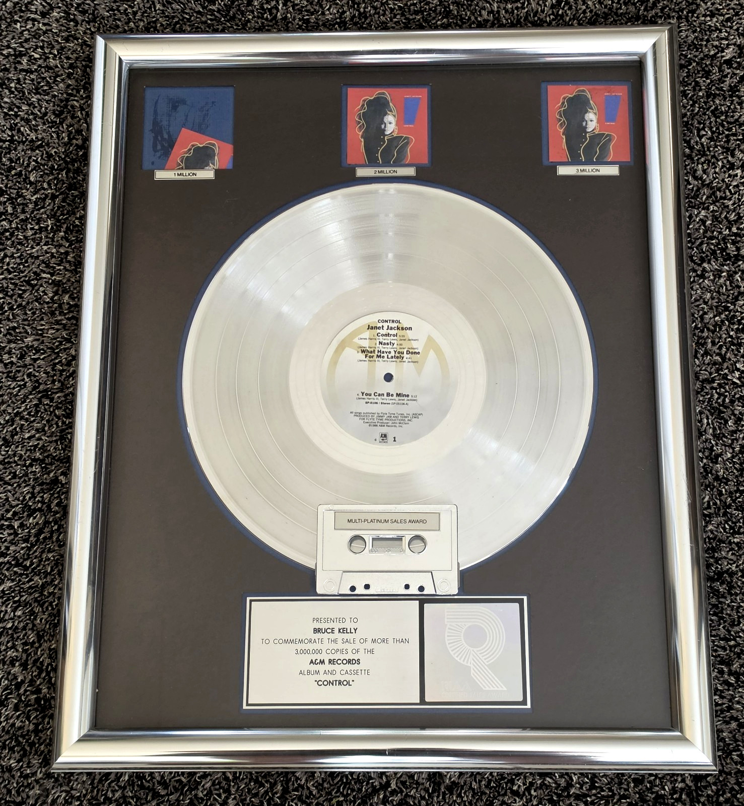 Premium Platinum Multi-Format LP & Cassette, Janet Jackson 