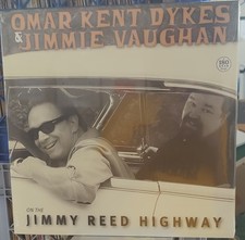 Omar Kent Dykes & Jimmy Vaughn On the Jimmy Reed Highway. Ruf Records lp 180gm picture